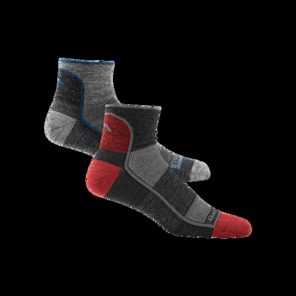 darn tough Men's 1/4 Sock 2-Pack