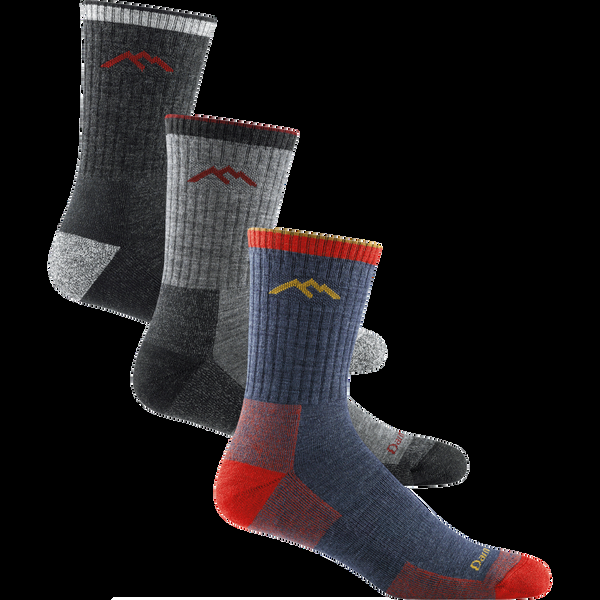 darn tough Men's Hiker Micro Crew 3-Pack