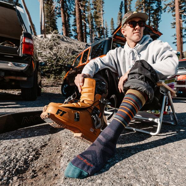 Darn Tough Men's Midnight Ski & Snowboard 2-Pack