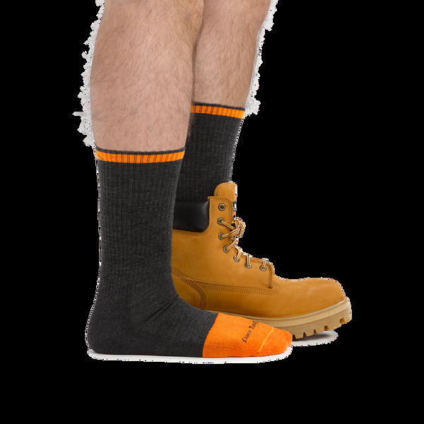 Darn Tough Men's Steely Boot Midweight Work Sock