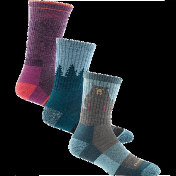 darn tough Women's Hiker Cushion Quiver 3-Pack