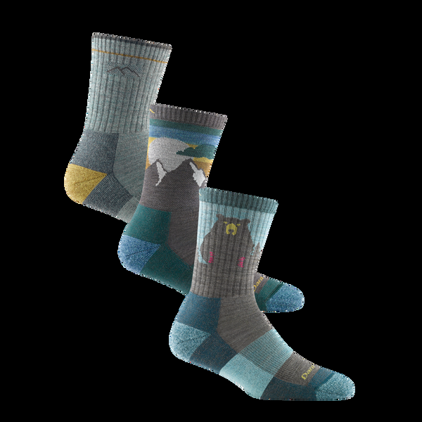 darn tough Women's Hiker Micro Crew 3-Pack