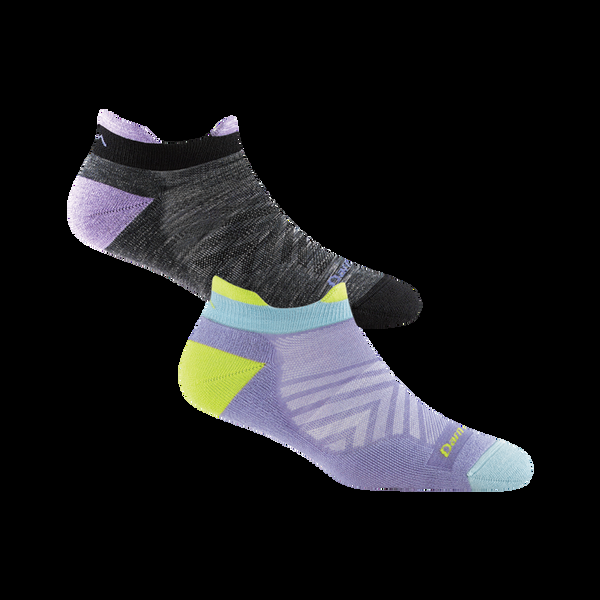 Darn Tough Women’s Run No Show Tab Cushion 2-Pack