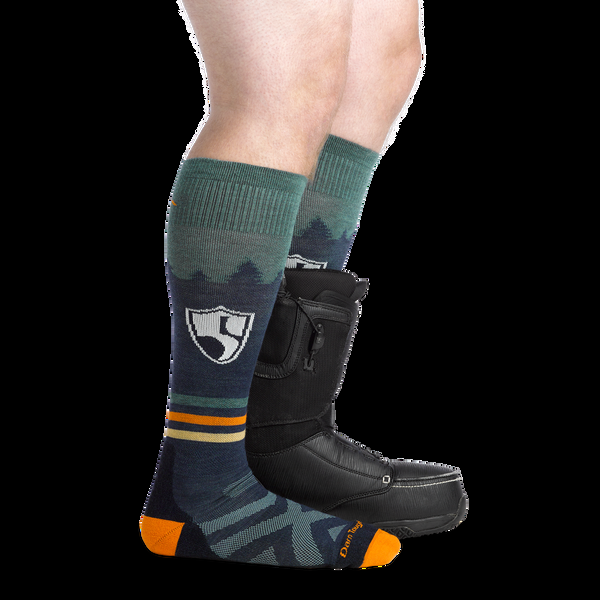 Darn Tough High Fives Over-the-Calf Midweight Ski & Snowboard Socks