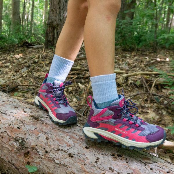 Darn Tough Kids Hill Topper Micro Crew Heavyweight Hiking Socks