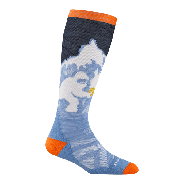 darn tough Kids Little Yeti Over-the-Calf Midweight Ski & Snowboard Socks