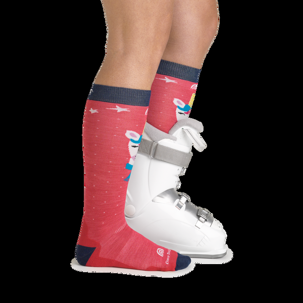 Darn Tough Kids Magic Mountain Over-the-Calf Midweight Ski & Snowboard Socks