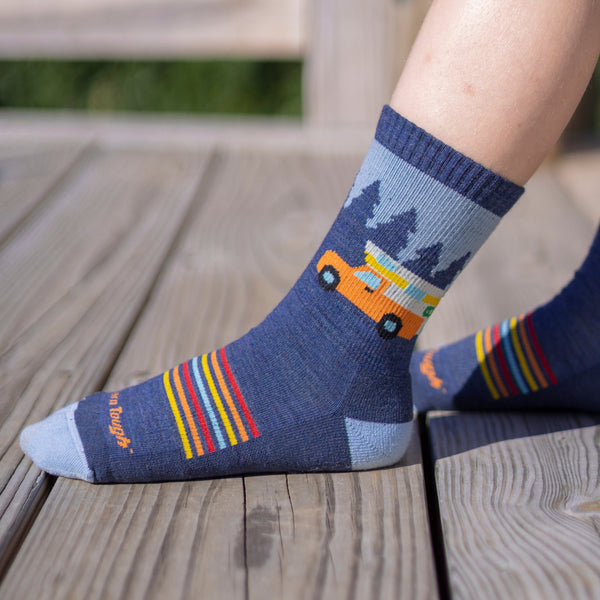 Darn Tough Kids Micro Crew Lightweight Hiking Sock 2-Pack