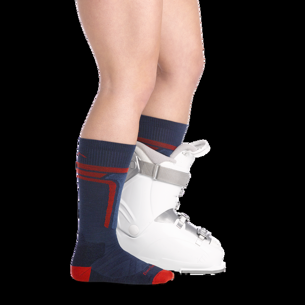 Darn Tough Kids T-Bar Over-the-Calf Midweight Ski & Snowboard Socks