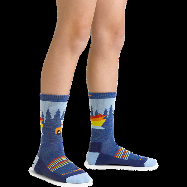 Darn Tough Kids Van Wild Micro Crew Lightweight Hiking Socks