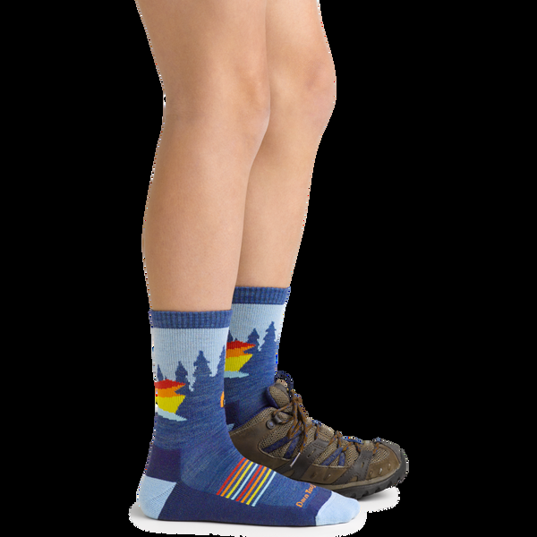 Darn Tough Kids Van Wild Micro Crew Lightweight Hiking Socks