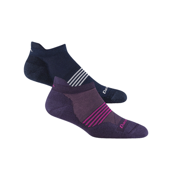 darn tough Men's and Women's Element No Show 2-Pack