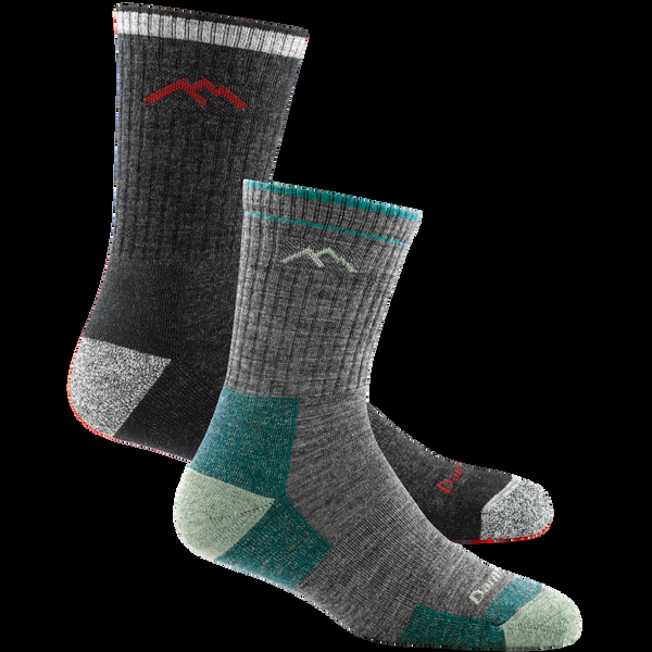 Darn Tough Men's And Women's Hiker Micro Crew 2-Pack Hiking Socks