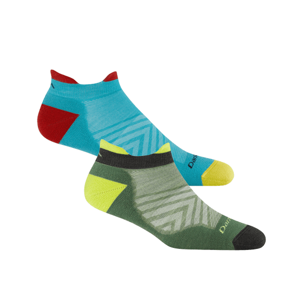 darn tough Men's and Women's Limited Edition Run No Show Tab 2-Pack