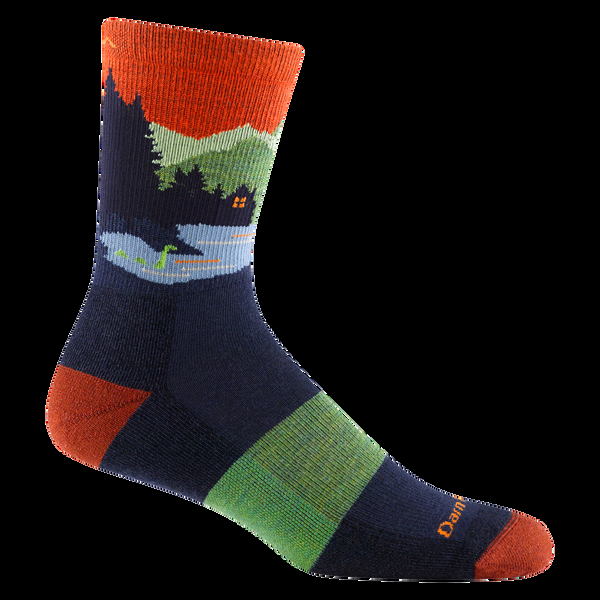 darn tough Men's Close Encounters Micro Crew Midweight Hiking Socks
