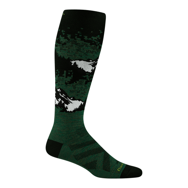 Darn Tough Men's Cold Smoke Over-the-Calf Lightweight Ski & Snowboard Socks