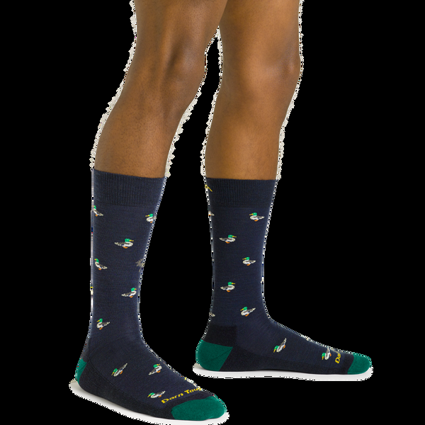Darn Tough Men's Duck Duck Moose Crew Lightweight Lifestyle Socks