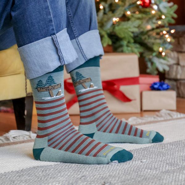 Darn Tough Men's Gnawty List Crew Lightweight Lifestyle Sock