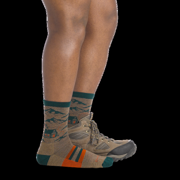 Darn Tough Men's Hike Hike Hut Micro Crew Midweight Hiking Socks