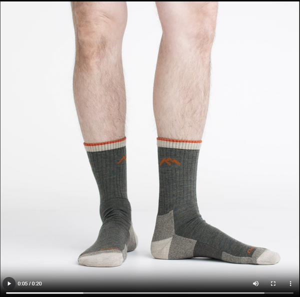 Darn Tough Men's Hiker Micro Crew Midweight Hiking Socks