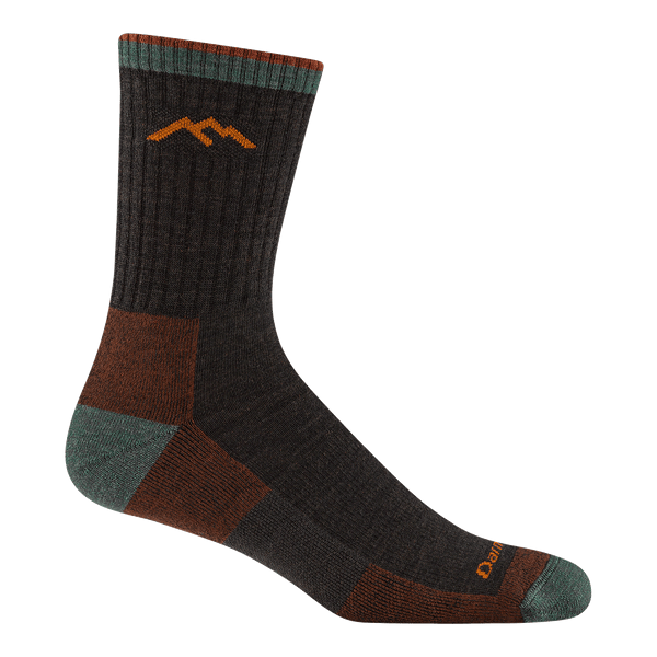 darn tough Men's Hiker Micro Crew Midweight Hiking Socks