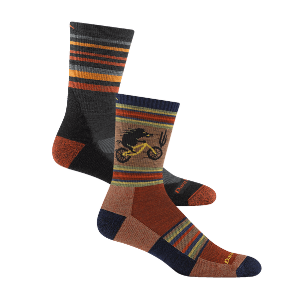 darn tough Men's Lightweight Micro Crew Hiking 2-Pack