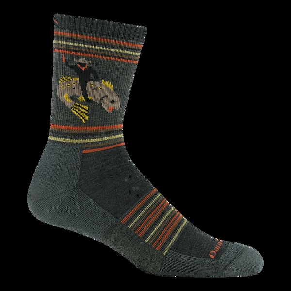darn tough Men's Limited Edition Willoughby Micro Crew Lightweight Hiking Sock