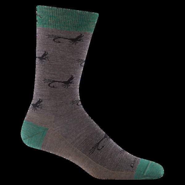 darn tough Men's Mcfly Crew Lightweight Lifestyle Socks