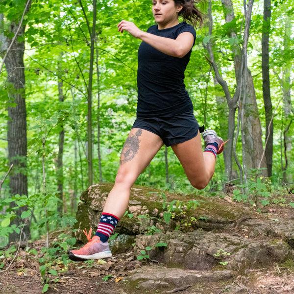 Darn Tough Men's Patriot Micro Crew Ultra-Lightweight Running Socks