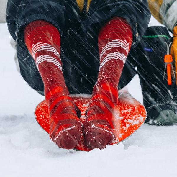 Darn Tough Men's Pennant RFL Over-the-Calf Ultra-Lightweight Ski & Snowboard Socks