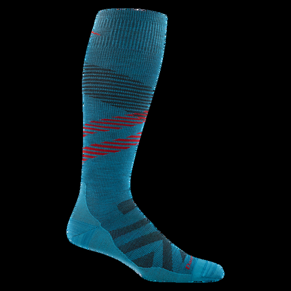 darn tough Men's Pennant RFL Over-the-Calf Ultra-Lightweight Ski & Snowboard Sock - Last Chance