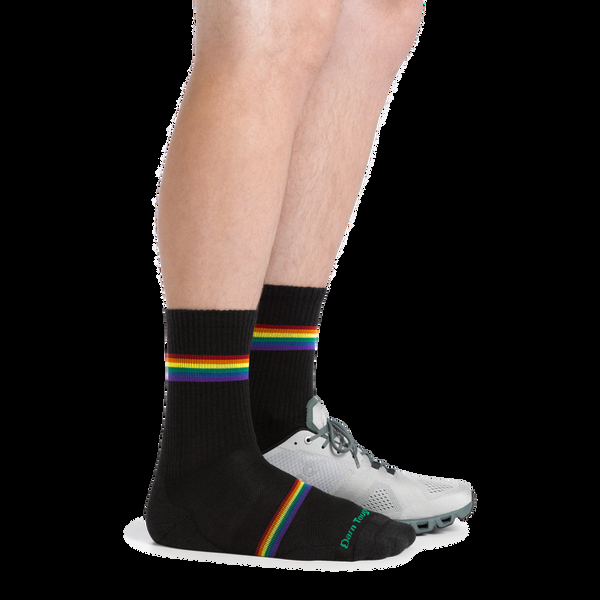 Darn Tough Men's Prism Micro Crew Lightweight Running Socks