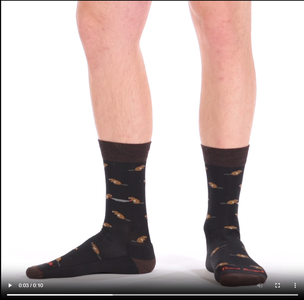 Darn Tough Men's Sawtooth Crew Lightweight Lifestyle Socks