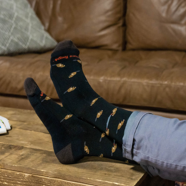 Darn Tough Men's Sawtooth Crew Lightweight Lifestyle Socks