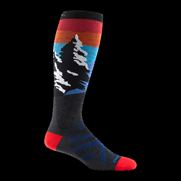 darn tough Men's Solstice Over-the-Calf Lightweight Ski & Snowboard Socks