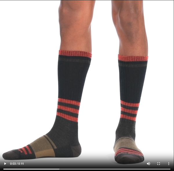 Darn Tough Men's Spur Boot Lightweight Hiking Socks