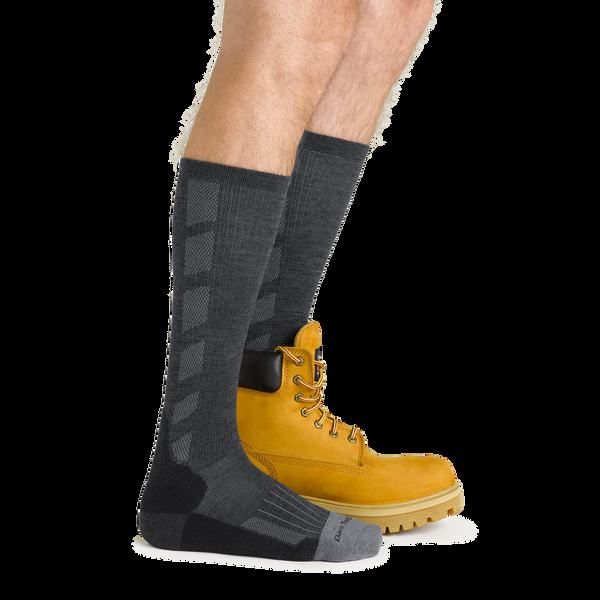 Darn Tough Men's Stanley K Mid-Calf Lightweight Work Sock-Last Chance