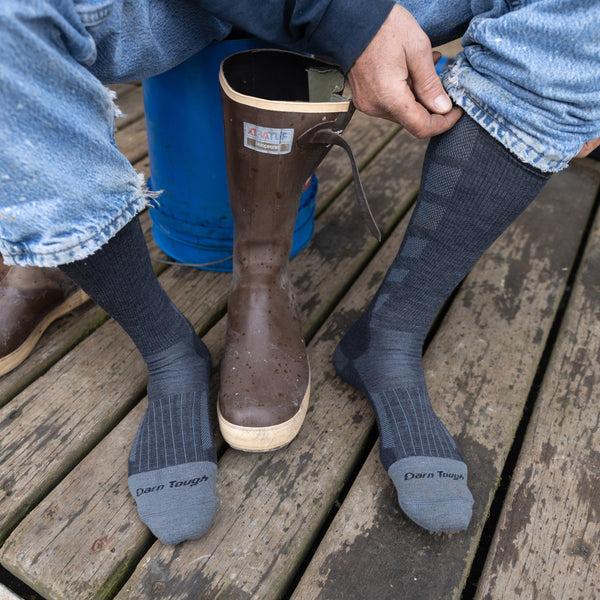 Darn Tough Men's Stanley K Mid-Calf Lightweight Work Sock-Last Chance