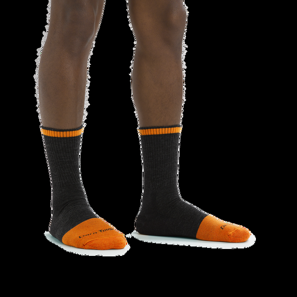 Darn Tough Men's Steely Micro Crew Midweight Work Sock