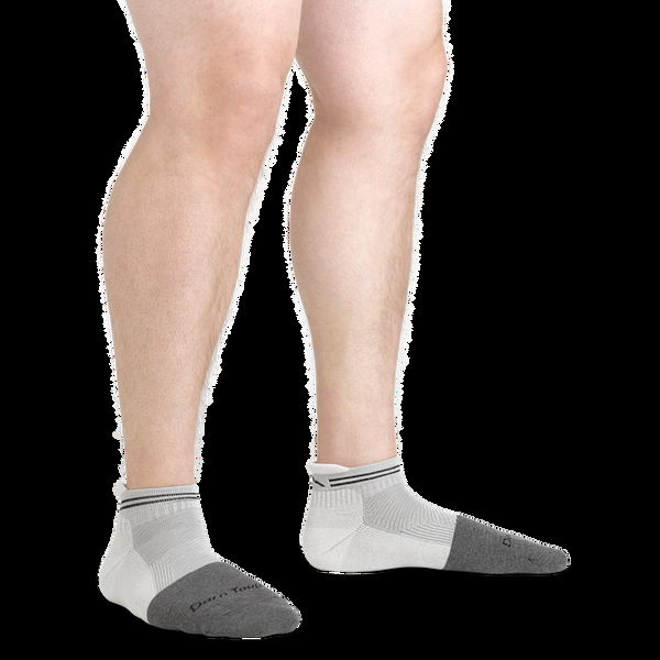 Darn Tough Men's Steely No Show Tab Lightweight Work Sock