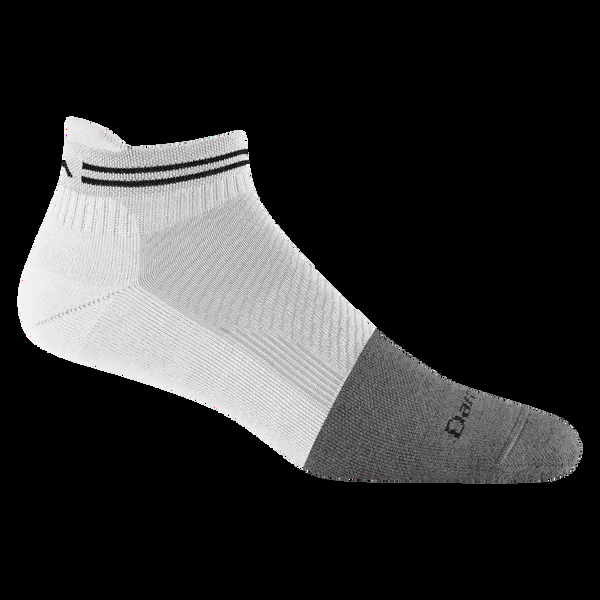 darn tough Men's Steely No Show Tab Lightweight Work Sock