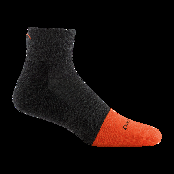 darn tough Men's Steely Quarter Midweight Work Sock