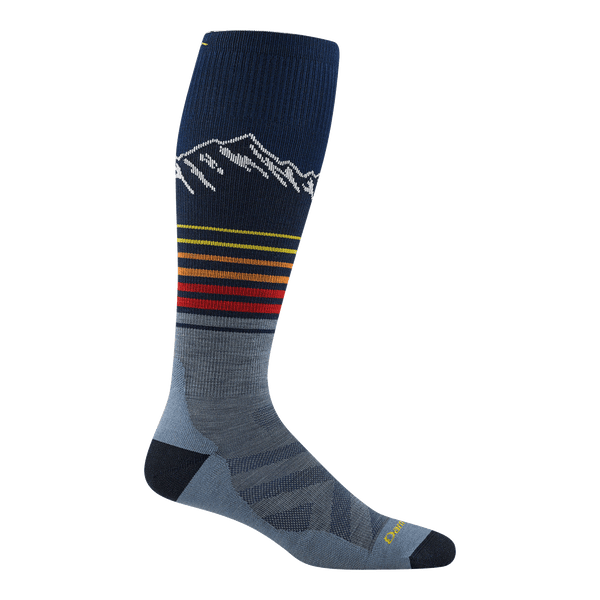 darn tough Men's Steep Lines Over-the-Calf Lightweight Ski & Snowboard Socks
