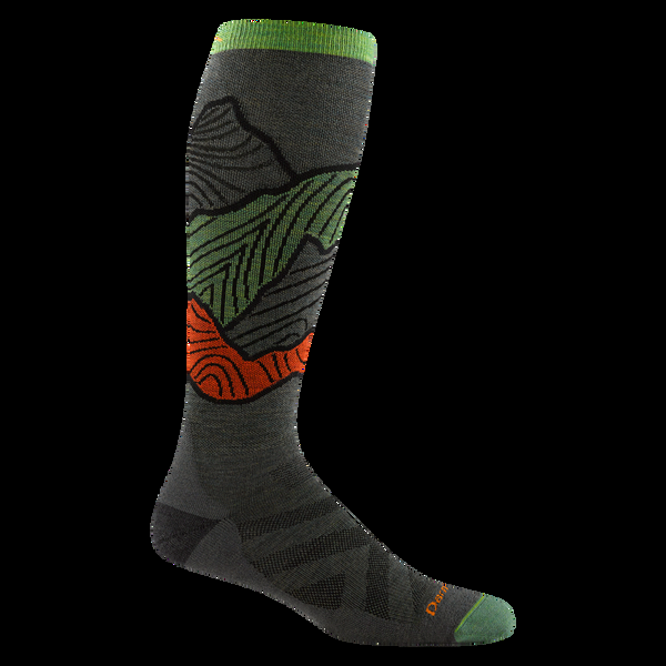 darn tough Men's Titan Over-the-Calf Lightweight Ski & Snowboard Socks