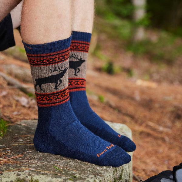 Darn Tough Men's Vangrizzle Boot Midweight Hiking Socks