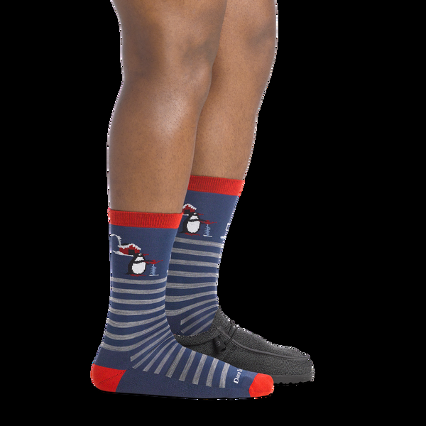 Darn Tough Men's Wild Life Crew Lightweight Lifestyle Socks