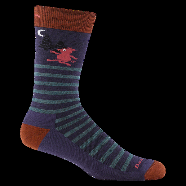 Darn Tough Men's Wild Life Crew Lightweight Lifestyle Socks