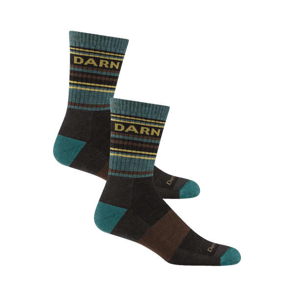 darn tough Unisex Limited Edition Legacy Micro Crew Hiking Sock 2-Pack