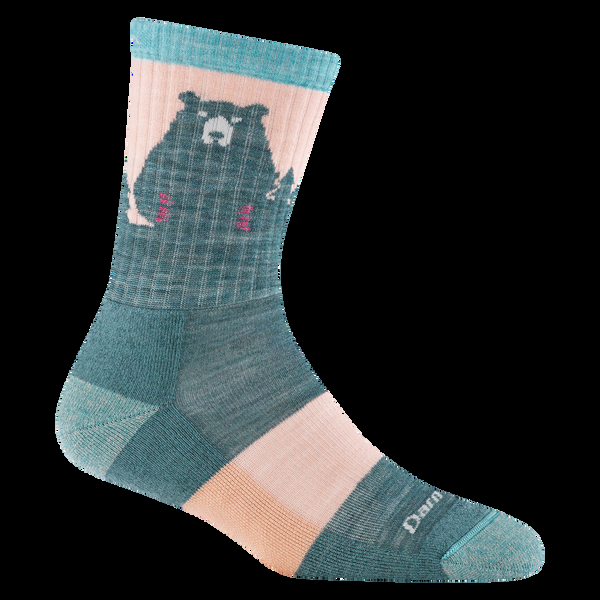 darn tough Women's Bear Town Micro Crew Lightweight Hiking Socks