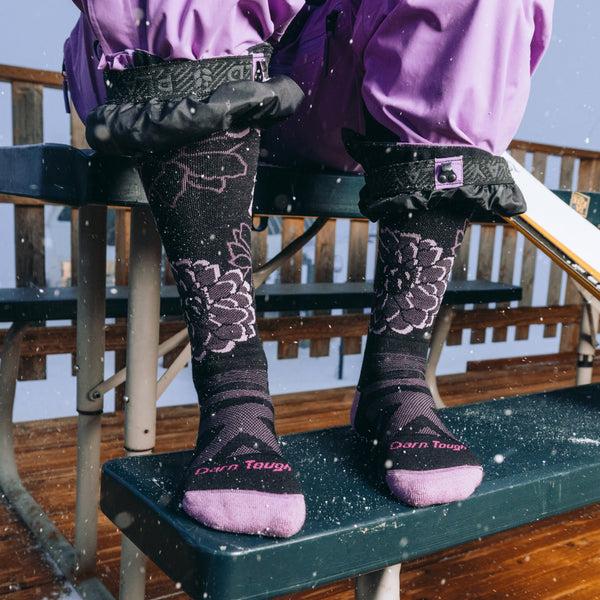 Darn Tough Women's Dahlia Over-the-Calf Midweight Ski & Snowboard Socks